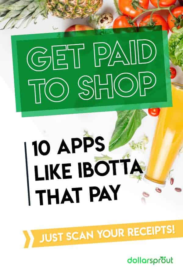 app come Ibotta che ti pagano per scansionare le ricevute 