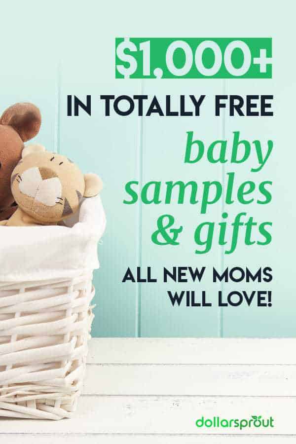 15 places to get 1 000 in free baby samples dollarsprout