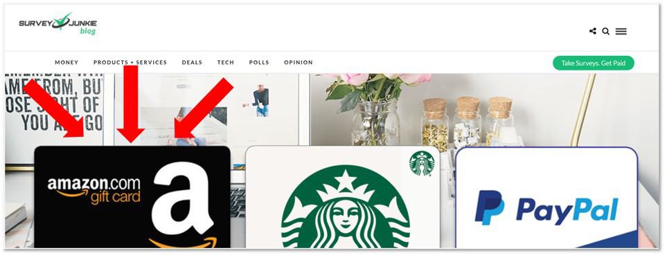 survey junkie free amazon gift cards