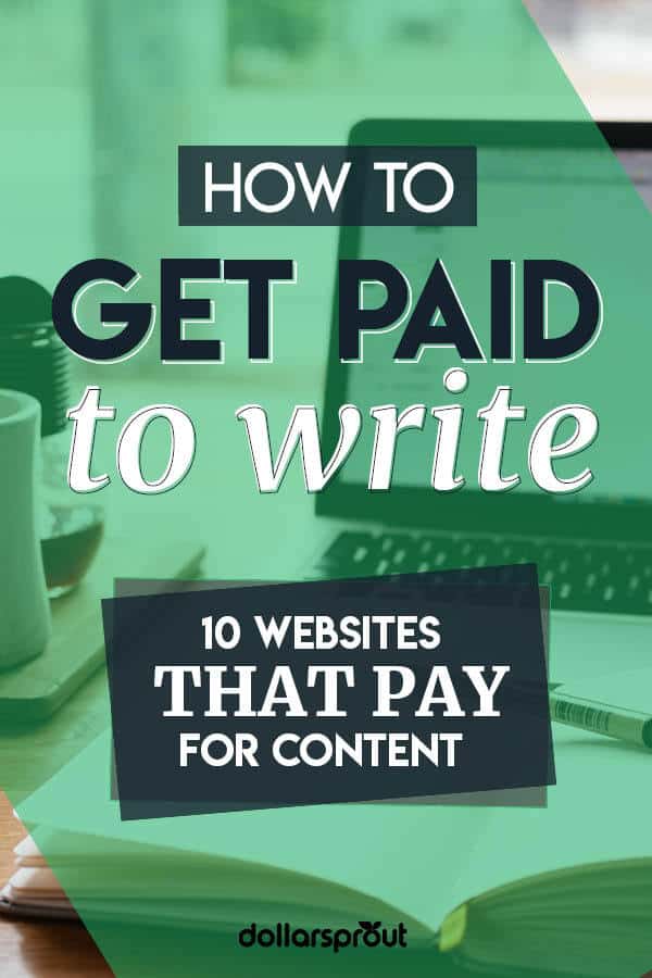 sites to get paid for writing