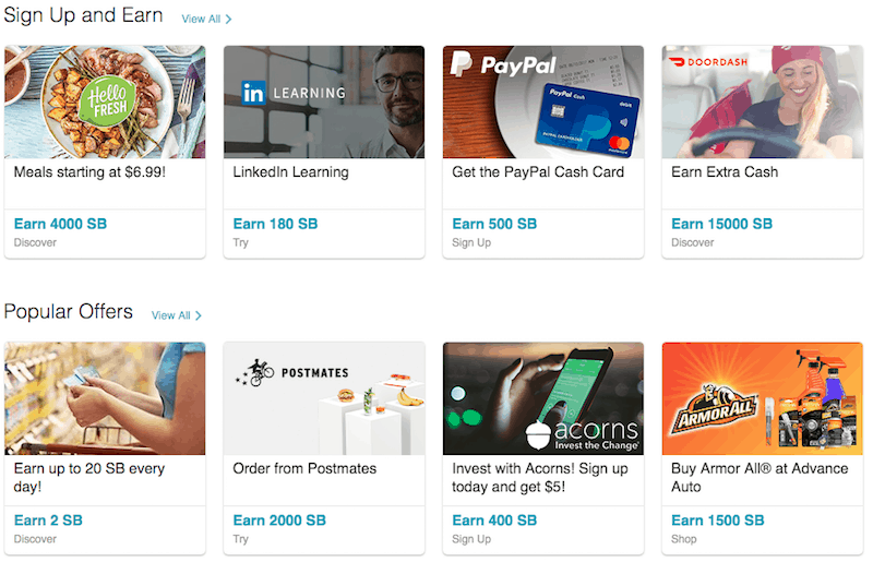 Cash Back Shopping at Swagbucks