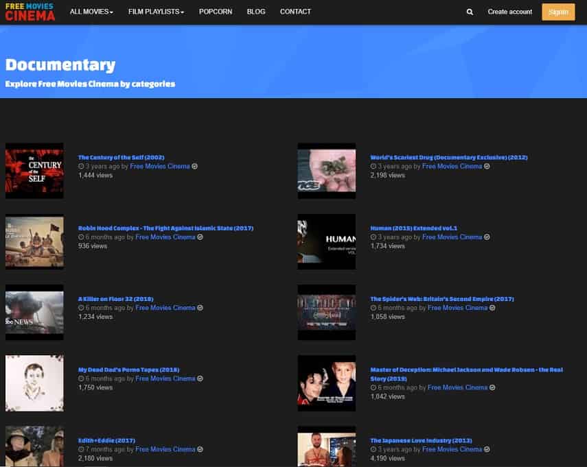 Free Movies Cinema