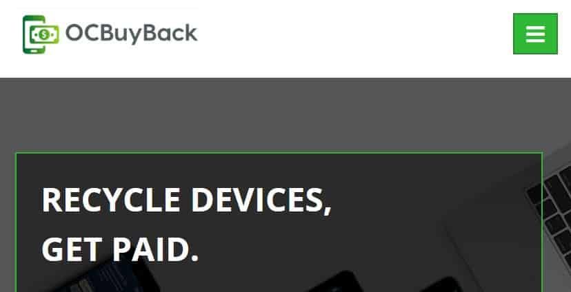 OCBuyBack homepage