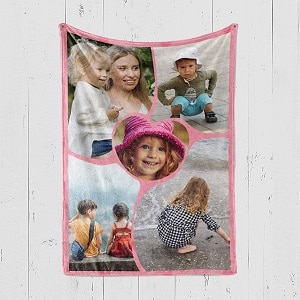 Photo Collage Blanket