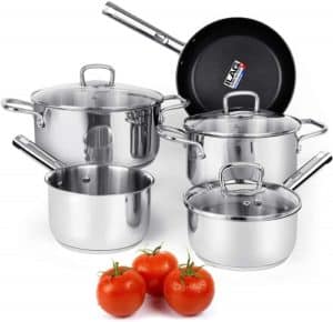 Practical Gift Ideas for Mom - Set of Pots and Pans