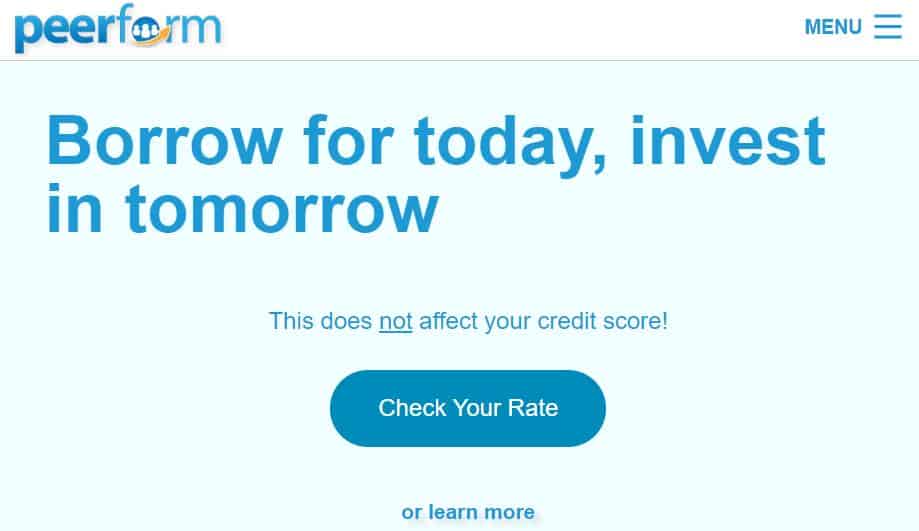Perform P2P lending
