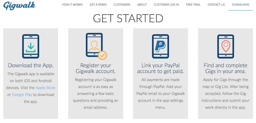 how to earn money with gigwalk