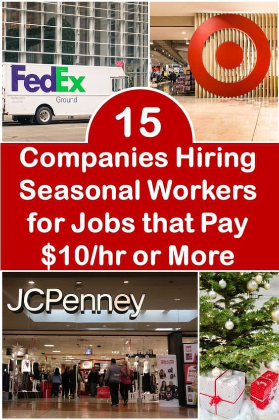 seasonal jobs make less money