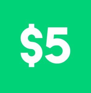 five dollar signup bonus