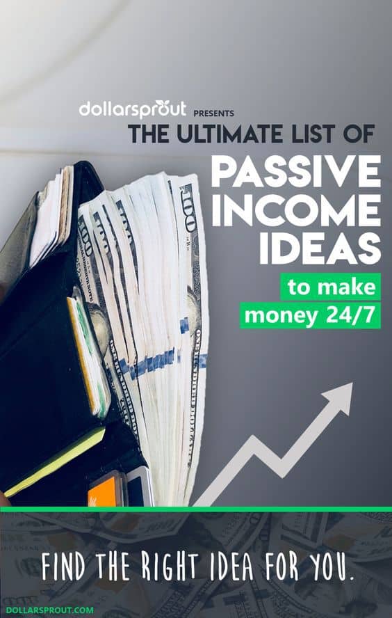 Need passive income ideas to pad your bank account? Passive income, even in small amounts, is a great way to supplement your take home pay. Make money while you sleep and see which one of these passive income ideas is right for you by clicking through to the article. #makemoney #makemoneyonline #passiveincome #dollarsprout
